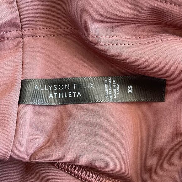 NWT Athleta x Allyson Felix Legend Shortie Shorts - Size: XS - Picture 6 of 10